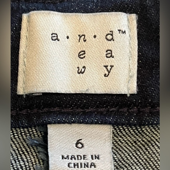 Classic Dark Blue Denim Skirt - Picture 3 of 3